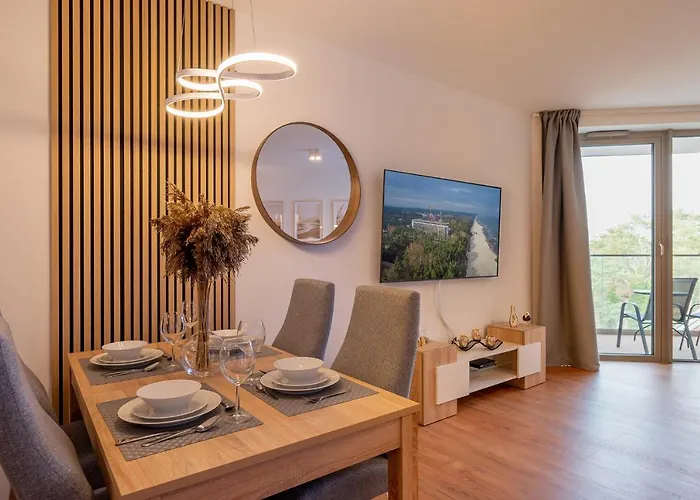 Pinea Sky Premium Z Widokiem Na Morze Ze I Basenem Przy Plaży Apartament *