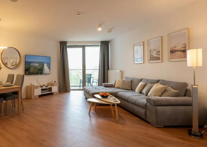 Pinea Sky Premium Z Widokiem Na Morze Ze I Basenem Przy Plaży Apartament Pobierowo